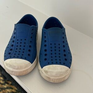 Native blue shoes